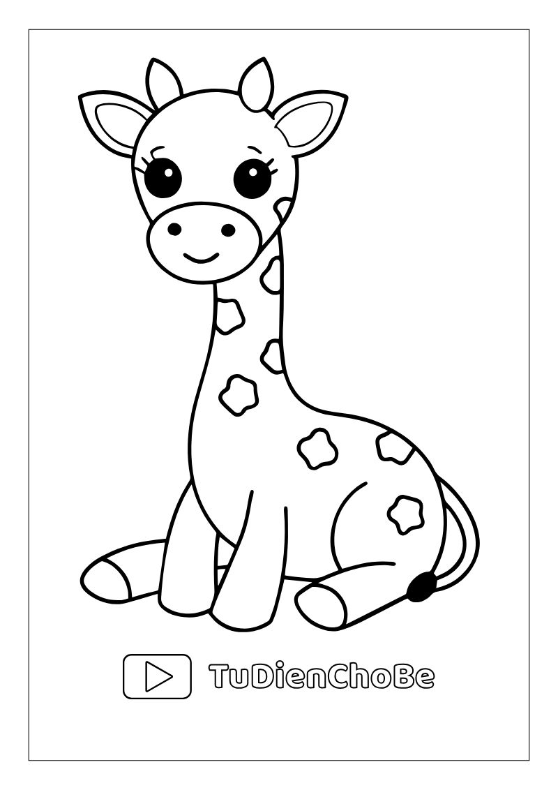 tranh tô màu hươu cao cổ, tranh tô màu hươu cao cổ cho bé, tranh tô màu hươu cao cổ miễn phí, tranh tô màu động vật hươu cao cổ, tranh tô màu hươu cao cổ dễ thương, tranh tô màu hươu cao cổ đẹp, tranh tô màu hươu cao cổ rõ nét, hình tô màu hươu cao cổ