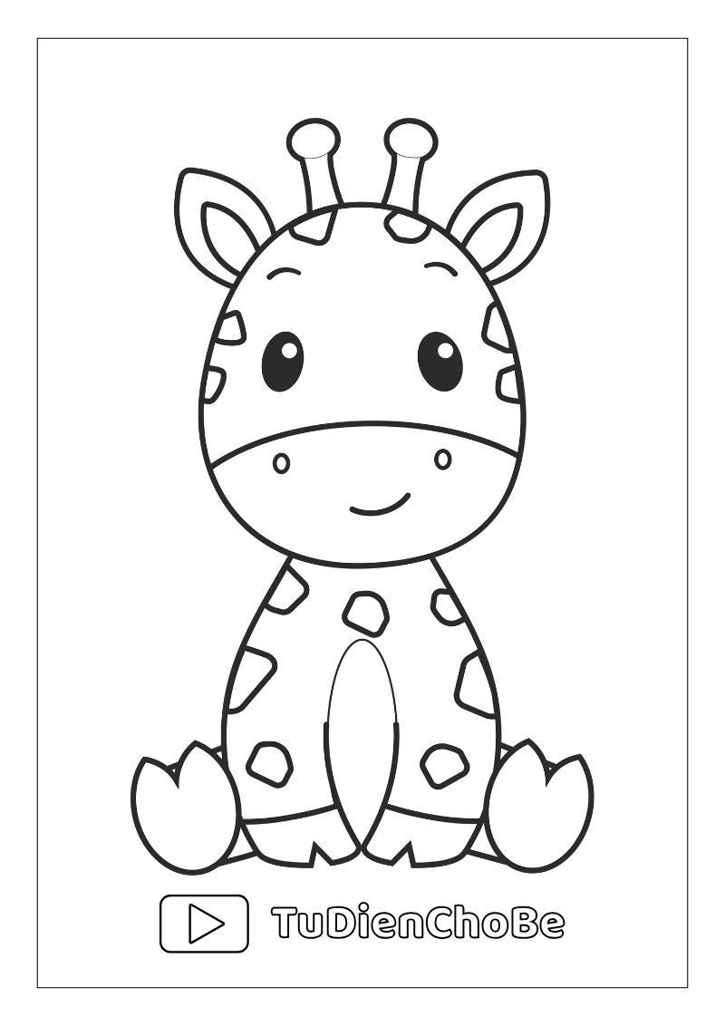 tranh tô màu hươu cao cổ, tranh tô màu hươu cao cổ cho bé, tranh tô màu hươu cao cổ miễn phí, tranh tô màu động vật hươu cao cổ, tranh tô màu hươu cao cổ dễ thương, tranh tô màu hươu cao cổ đẹp, tranh tô màu hươu cao cổ rõ nét, hình tô màu hươu cao cổ