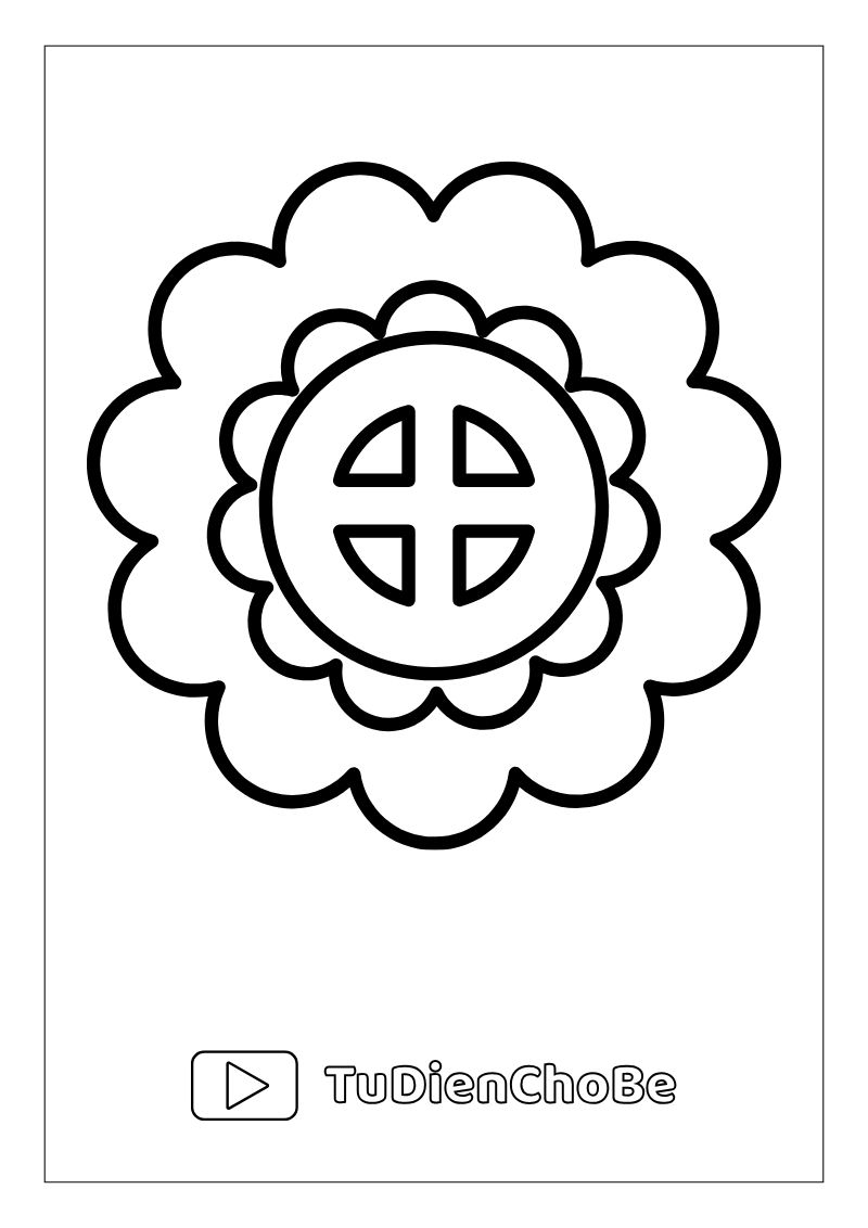 Tranh tô màu Tết Trung Thu cho bé, hình lồng đèn, múa lân, chị Hằng chú Cuội dễ thương, miễn phí tải về